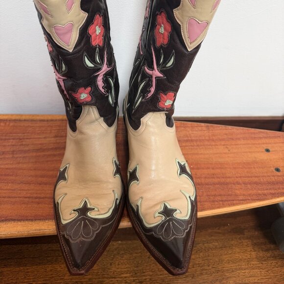 GORGEOUS Vintage Old Gringo Cowboy Boots - Picture 2 of 7